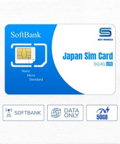 SOFTBANK 5G DATA SIM 50GB