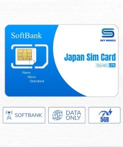 SIM DATA 5G SOFTBANK 5GB